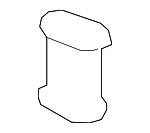 7P0121365 - Cooling System: Sleeve for Volkswagen Image