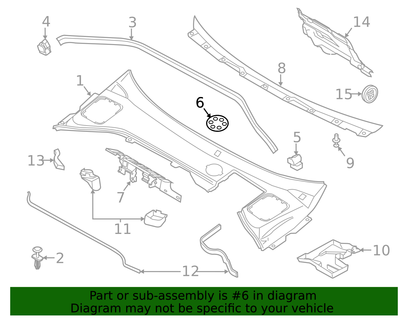 2007-2018 Volvo Access Cover 30799291 | TascaParts.com