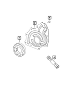 5037942AB - 8.4L Gas; Engine: Engine Oil Pump Cover for Mopar Image