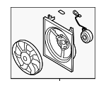 977302F000 - HVAC: Fan Assembly for Kia: Spectra, Spectra5 Image