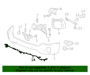 Parking Sensor Wiring - OEM Precision for Parking Tech | AutoNation Parts
