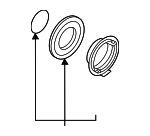 33108860346 - Suspension: Axle Seal for BMW Image