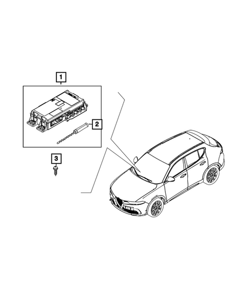 Telecommunication for 2025 Alfa Romeo Tonale #0