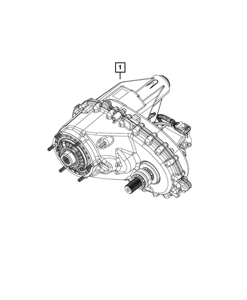 Transfer Case Assembly for 2017 Ram 1500 #0
