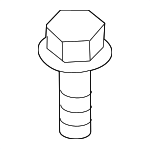 934050601605 - Electrical: Mount Bracket Bolt for Honda: Accord, Civic, Clarity, Fit, HR-V, Insight, Odyssey, Passport, Pilot, Ridgeline Image