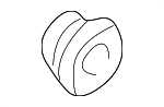 4836680 - Body: Power Booster Grommet for Saab Image
