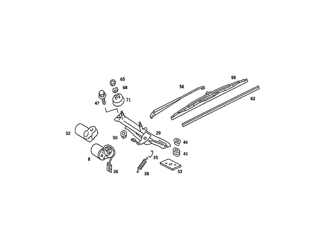 1268209442 - Electrical System: Electric Motor for Mercedes-Benz Image image