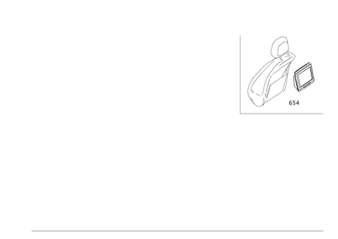 Rear Seat Entertainment System for 2014 Mercedes-Benz GLK250 #0