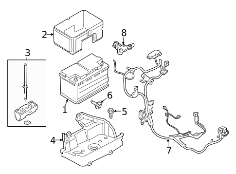 Battery for 2026 Lincoln Navigator #0