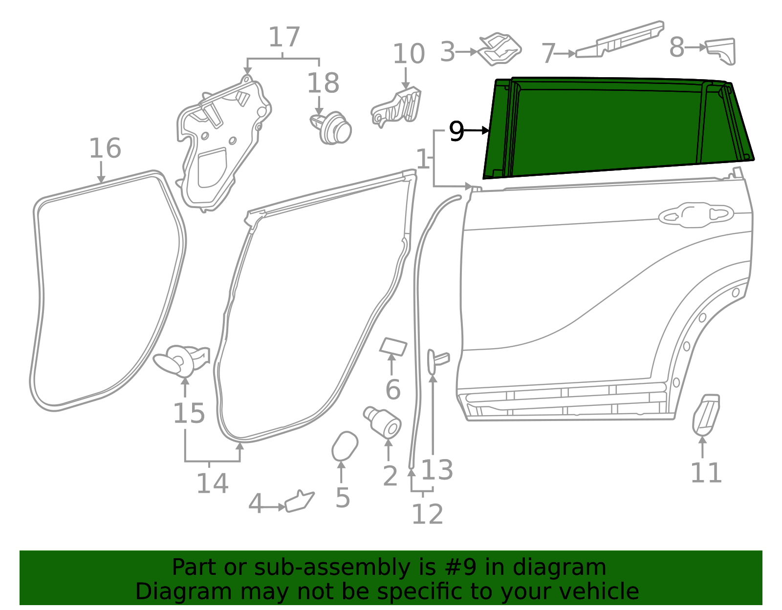 ジョーオーダーページ 2024-2025 Toyota Grand Highlander Outer Panel 67113-0E140 | Toyota