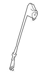 7335002110C0 - Electrical: Center Seat Belt for Toyota: Corolla Image