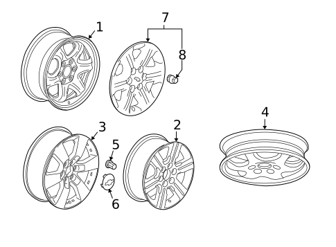Covers & Trim for 2011 Chevrolet Traverse #0