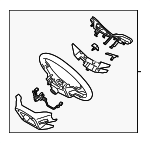 56100C6BA0 - Steering: Strg Wheel Assembly for Kia: Sorento Image