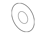 90015100603 - Body: Lower Support Washer for Porsche: 718 Boxster, 718 Cayman, 718 Spyder, 911, 928, 944, 968, Boxster, Cayman Image