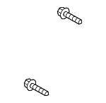 GA5R61J23 - HVAC: Blower Case Screw for Mazda: 3, 6, CX-3, CX-30, CX-5, CX-7 Image