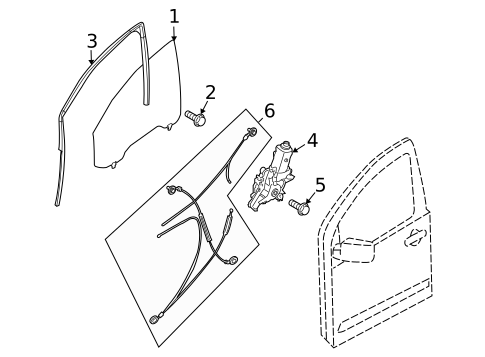 Front Door for 2012 Nissan Pathfinder #0