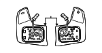 61319372496 - Steering: Paddle Switch for BMW Image