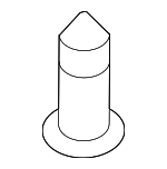 1420706130M - Body: Under Cover Retainer Clip for Genesis: Electrified G80, Electrified GV70, G70, G80, G90, GV60, GV80, GV80 Coupe | Hyundai: Accent, Elantra, Elantra N, Ioniq 5, Ioniq 6, Kona, Kona Electric, Kona N, Palisade, Santa Cruz, Santa Fe, Sonata, Tucson, Veloster, Veloster N, Venue Image