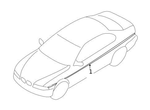 Stripe Tape for 2003 BMW M5 #0