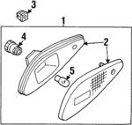 8972139950 - : Lens &amp; Housing for Isuzu Image