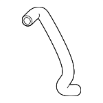 1950264AA00 - Belts &amp; Cooling: Radiator Coolant Hose for Honda Image