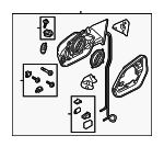 4M8857409AN9B9 - : Mirror Assembly for Audi: Q8, RS Q8, SQ8 Image
