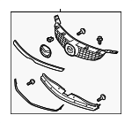 TE6950710B - : Upper Grille for Mazda: CX-9 Image