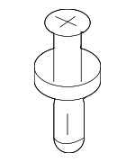 EA0150037 - Body: Upper Grille Clip for Mazda: 2, 3, 5, 6, CX-3, CX-30, CX-5, CX-7, CX-9, MX-3, MX-30 EV, MX-5 Miata, RX-8 Image