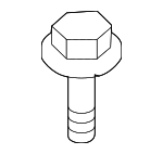 Genuine OEM Headlamp Assembly Mount Bolt – Mazda Part # 9YA590602A