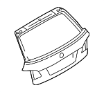 41627130799 - Body: Lift Gate for BMW: 530xi, 535i xDrive, 535xi Image