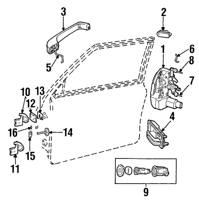 55002368 - Body: Door Plug for Mopar Image