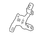 39161TYAA00 - Body: Radio Control Mount Bracket for Acura Image