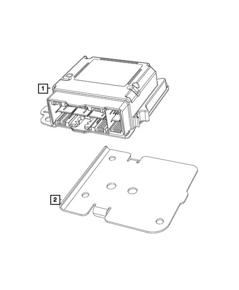 Keys, Modules and Engine Controllers for 2021 Jeep Grand Cherokee #27