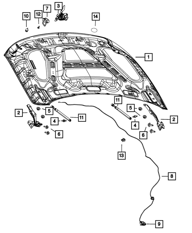 68185697AA - Body Sheet Metal Except Doors: Anti-squeak Tape for Mopar Image image