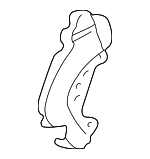 77210S84A00ZD - Body: Instrument Panel Side Cover for Honda: Accord Image