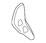 77211S84305ZD - Body: Instrument Panel Side Cover for Honda: Accord Image