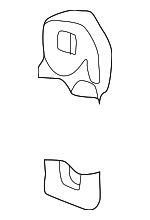 6817799 - Body: Hinge Flange for Volvo: C70, S70, V70 Image