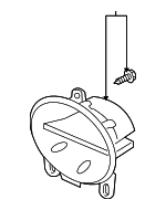 MN133670WC - : Lamp Cover for Mitsubishi: Montero Image