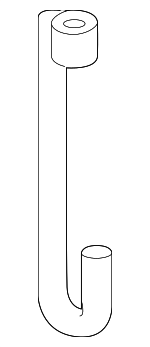 74645TP6A00 - Suspension: Spare Carrier Hook for Honda: Accord Crosstour, Crosstour Image