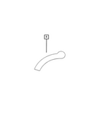 68229417AA - Labels: Space Saver Spare Warning Label for Chrysler: 300, Pacifica, PT Cruiser, Sebring, Voyager | Dodge: Avenger, Caliber, Challenger, Charger, Charger Daytona, Durango, Journey, Stratus | Jeep: Cherokee, Compass, Gladiator, Grand Cherokee, Grand Cherokee L, Patriot | Ram: 2500, 3500 Image