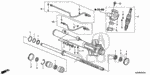 53536S0XA01 - Chassis: WASHER, TAB for Acura: MDX, ZDX Image