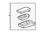 7283050560A2 - Body: Armrest Assembly for Lexus Image