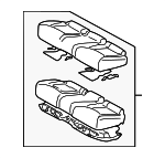 7146050510A0 - Body: Cushion Assembly for Lexus Image