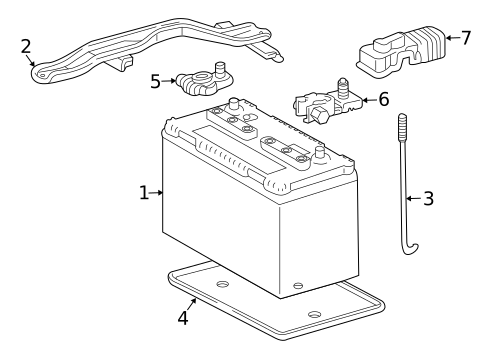 Battery for 2012 Toyota FJ Cruiser #0