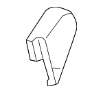 81248TF0J01ZA - Body: Seat Trim Panel for Honda: Fit, Insight Image