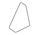 72940TGGA01ZA - Body: Corner Molding for Honda: Civic Image