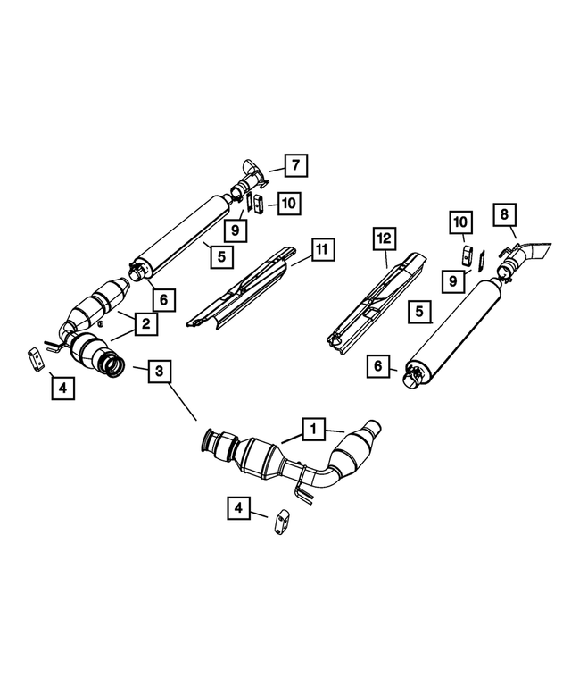 5290328AC - Exhaust: Heat Shield for Mopar Image image