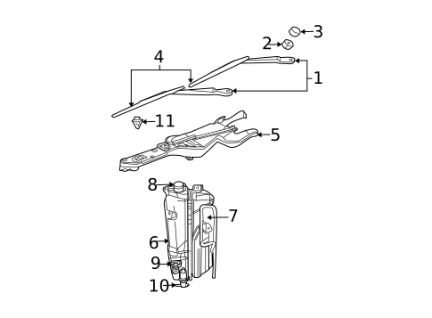 Wipers for 2005 Dodge Durango #0