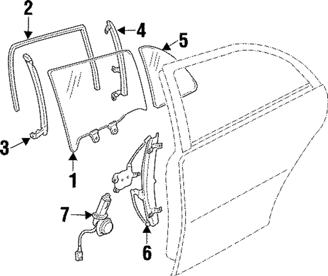 823316P003 - : Run Channel for INFINITI: Q45 Image