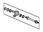 44500T4PJ00 - Suspension: Intermediate Shaft for Honda Image